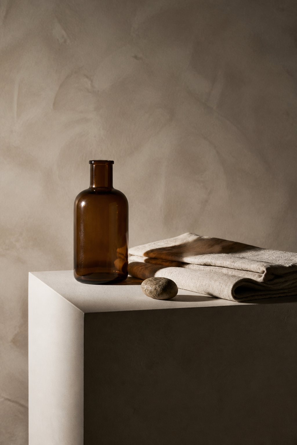 Composition de produit en lumière de studio